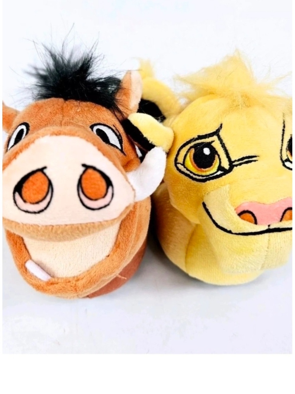 Disney Lion King Pumbaa & Simba 3D Plush Kid’s Slippers Shoes Toddler 9/10